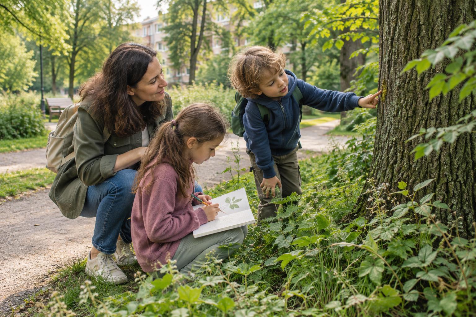 Rodzinny dziennik przyrody na Bemowie: obserwacje podczas zwykłych spacerów