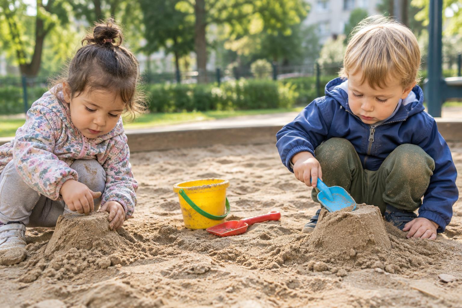Obok siebie czy razem? Jak zmienia się zabawa z rówieśnikami u małych dzieci