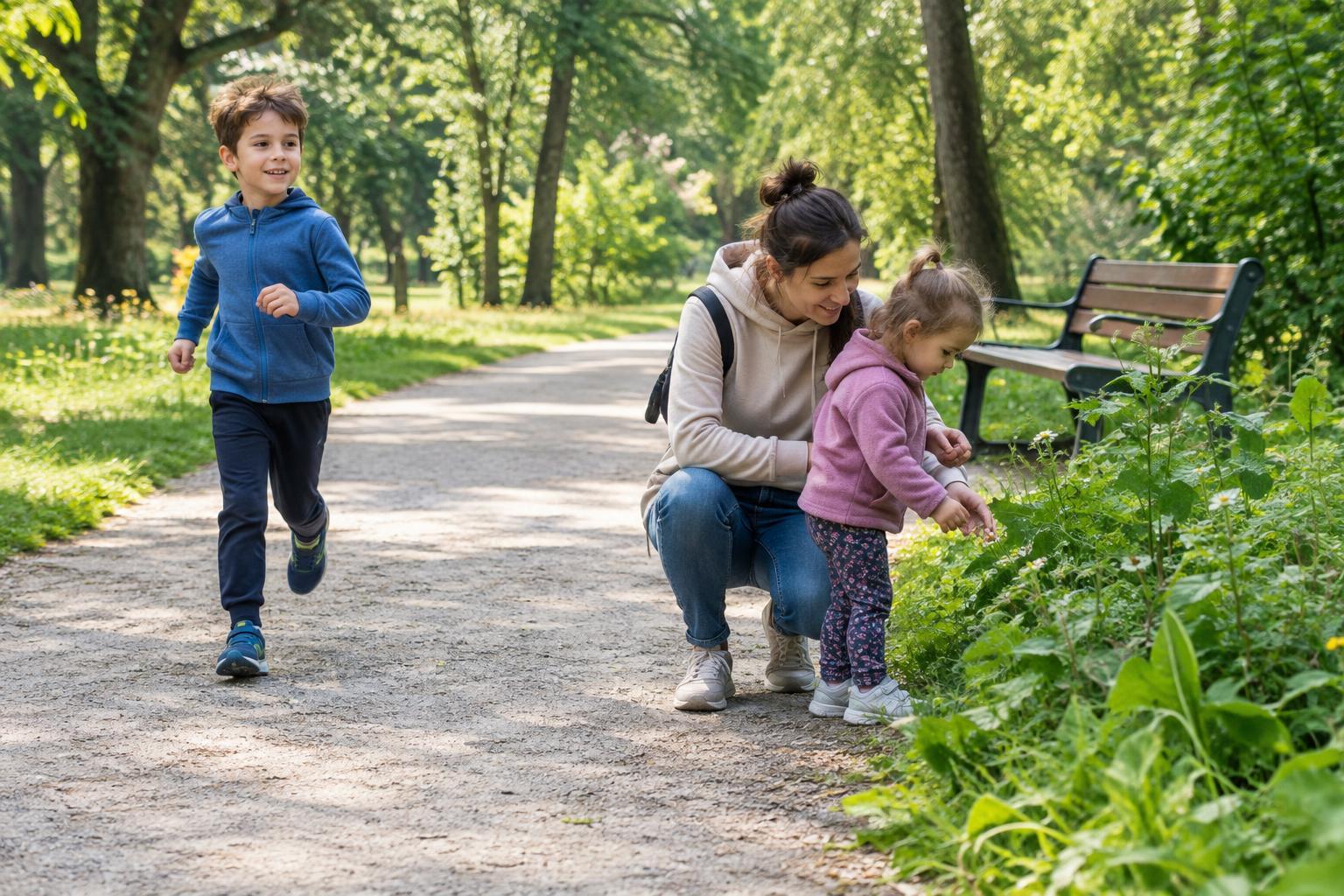 Park Górczewska z dziećmi: jak zaplanować pobyt dla rodzeństwa w różnym wieku